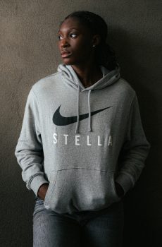 Sweat à capuche gris Nike x Stella